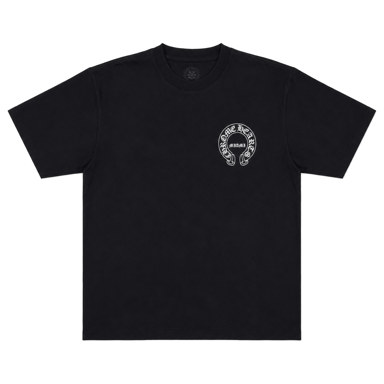 BLACK MIAMI EXCLUSIVE TEE front