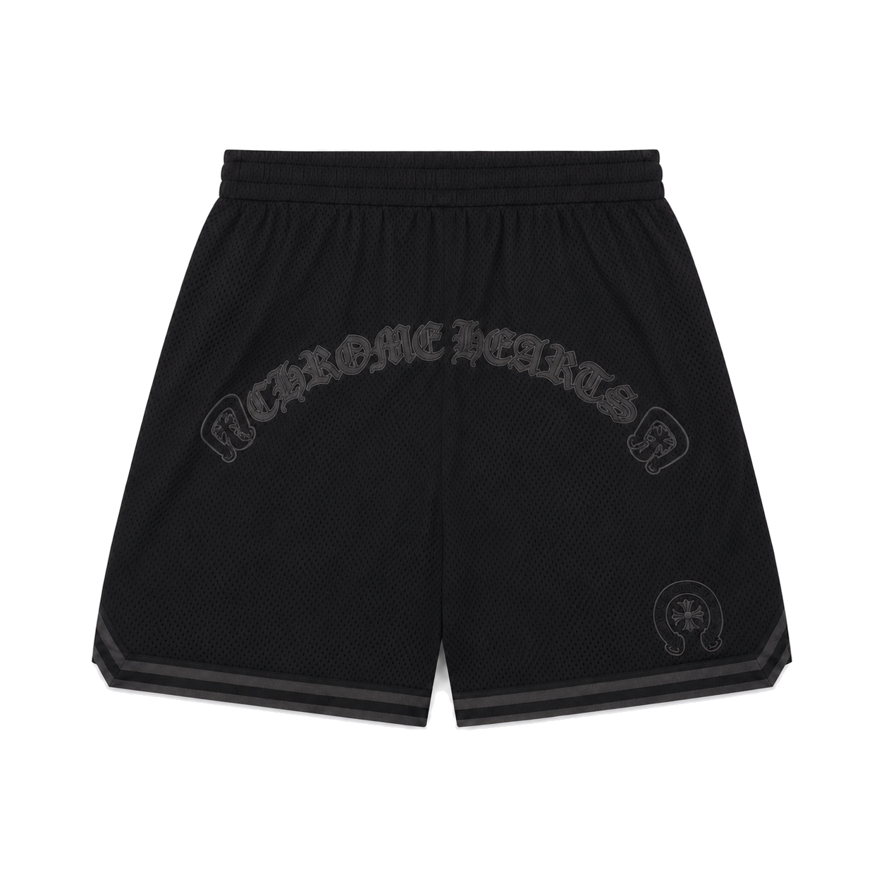 BLACK STADIUM VARSITY MESH SHORTS back