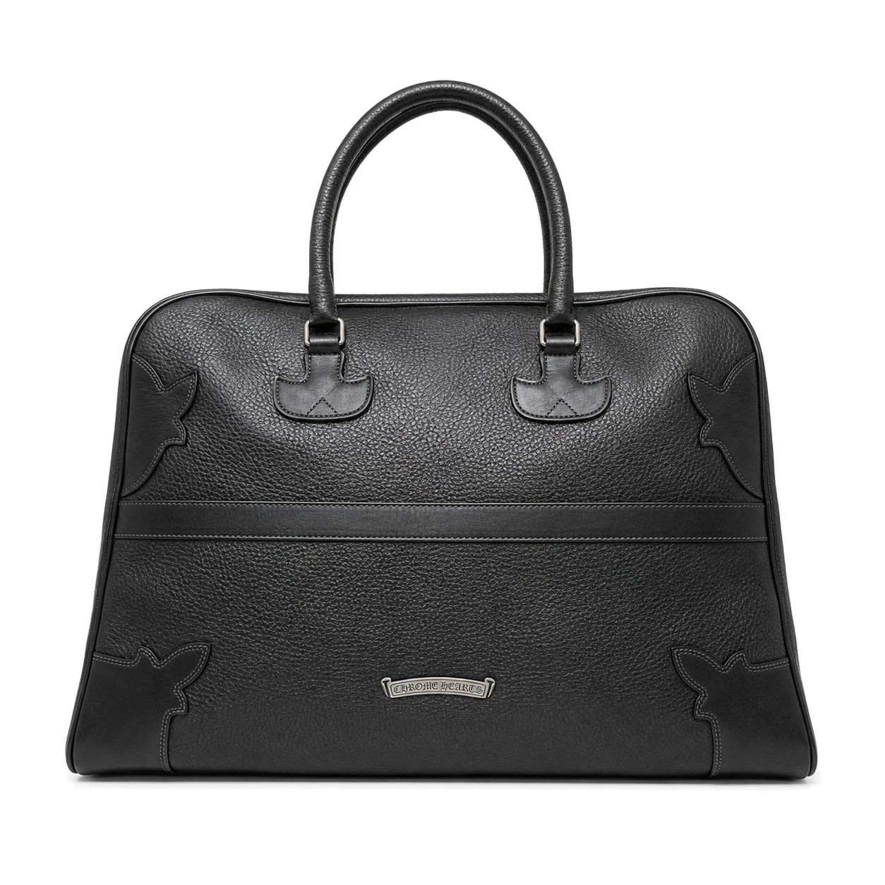 Chrome Hearts 1 Cross Leather Patch FS Tote Bag rear view