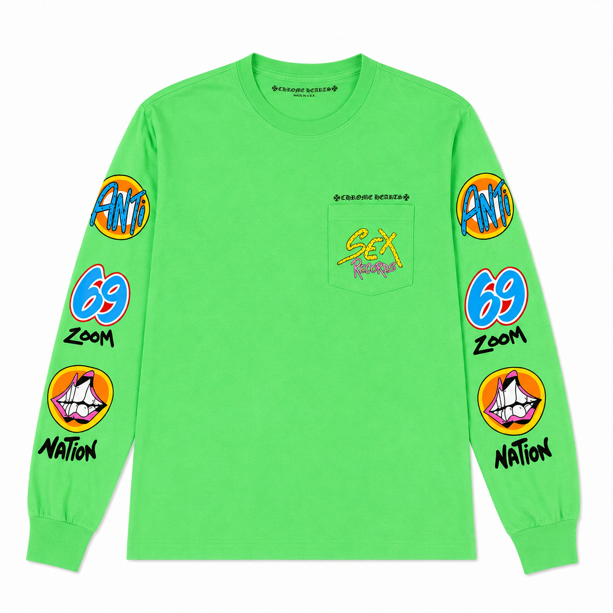 GREEN SEX RECORDS LONGSLEEVE front