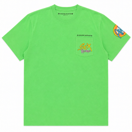 GREEN SEX RECORDS TEE front