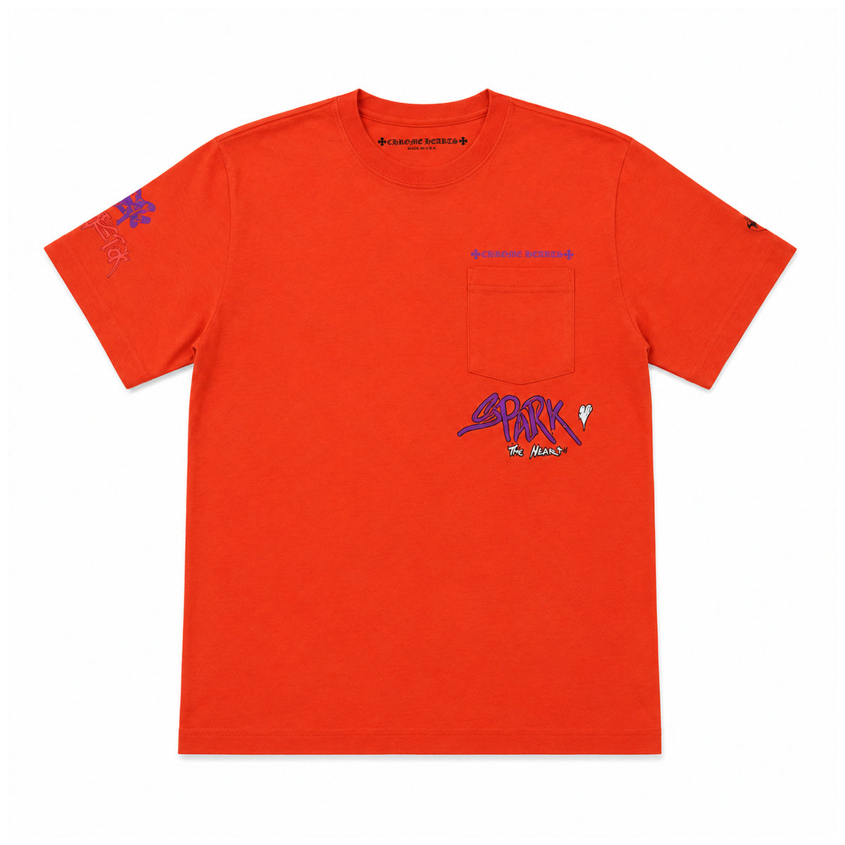 RED SADISTIC LIPSTICK TEE — front view
