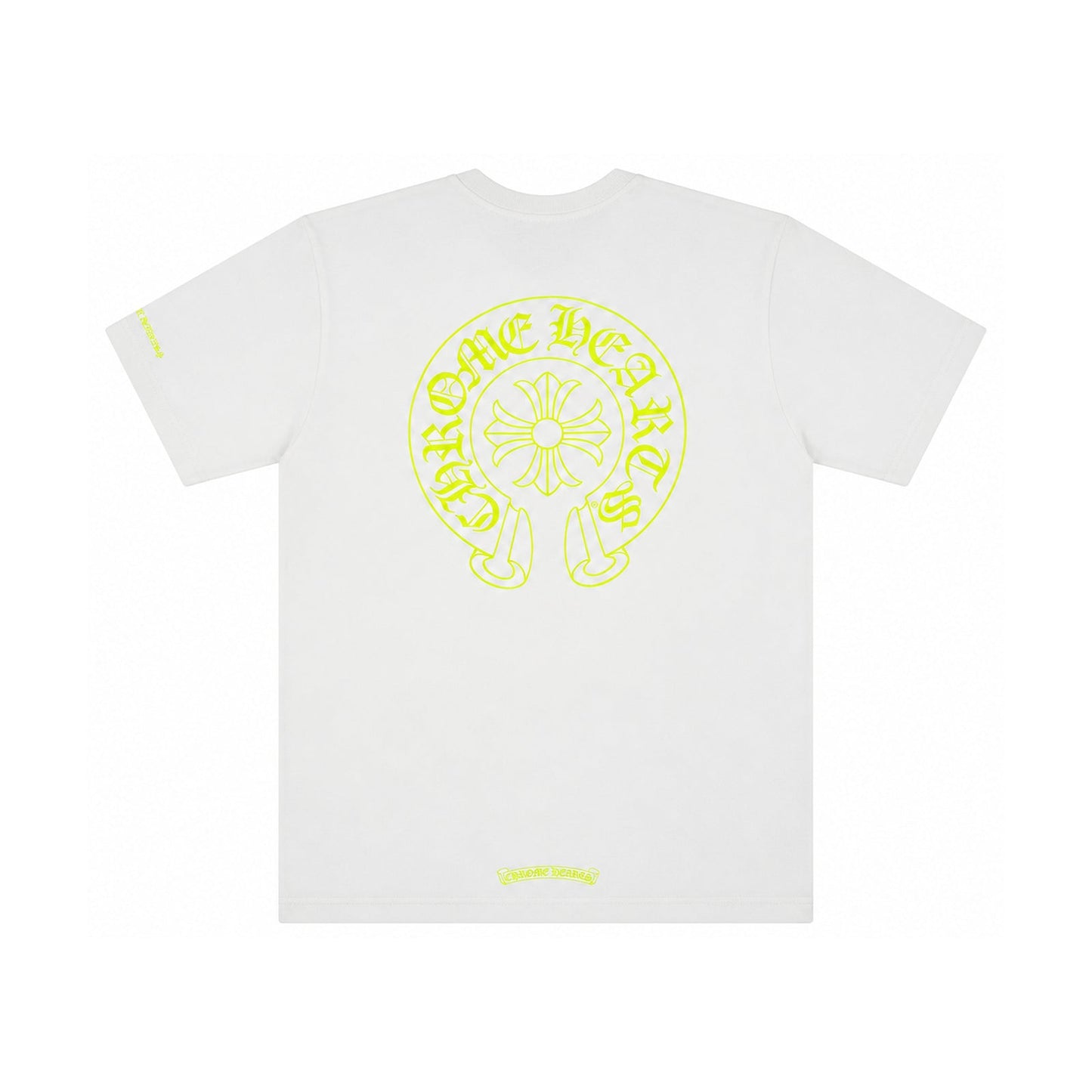 HORSESHOE POCKET SLEEVE TEE GREEN WHITE - back