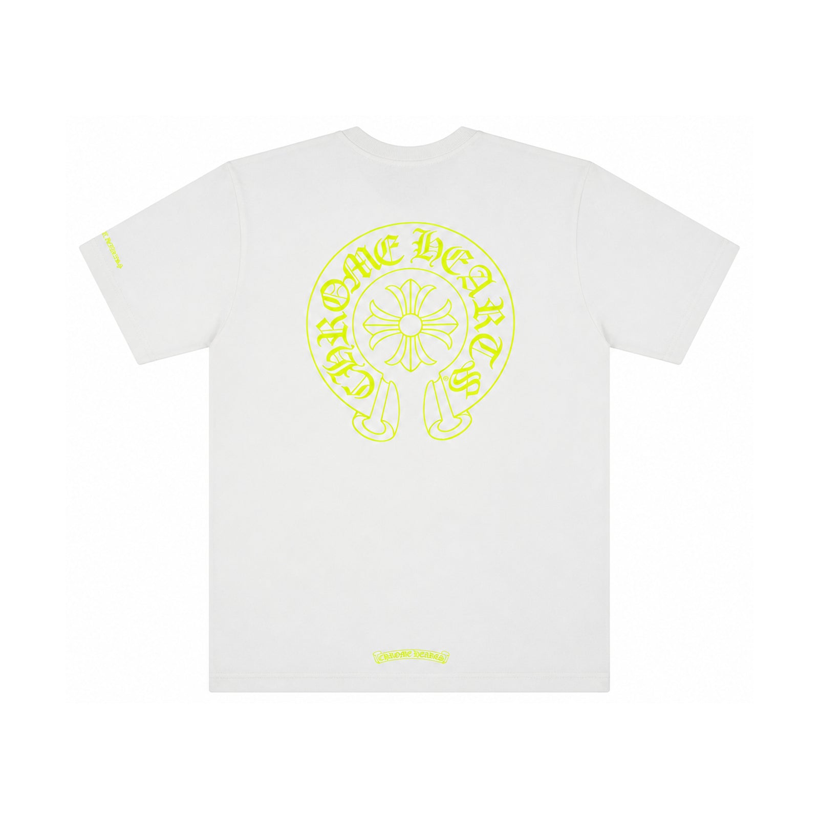 HORSESHOE POCKET SLEEVE TEE GREEN WHITE - back