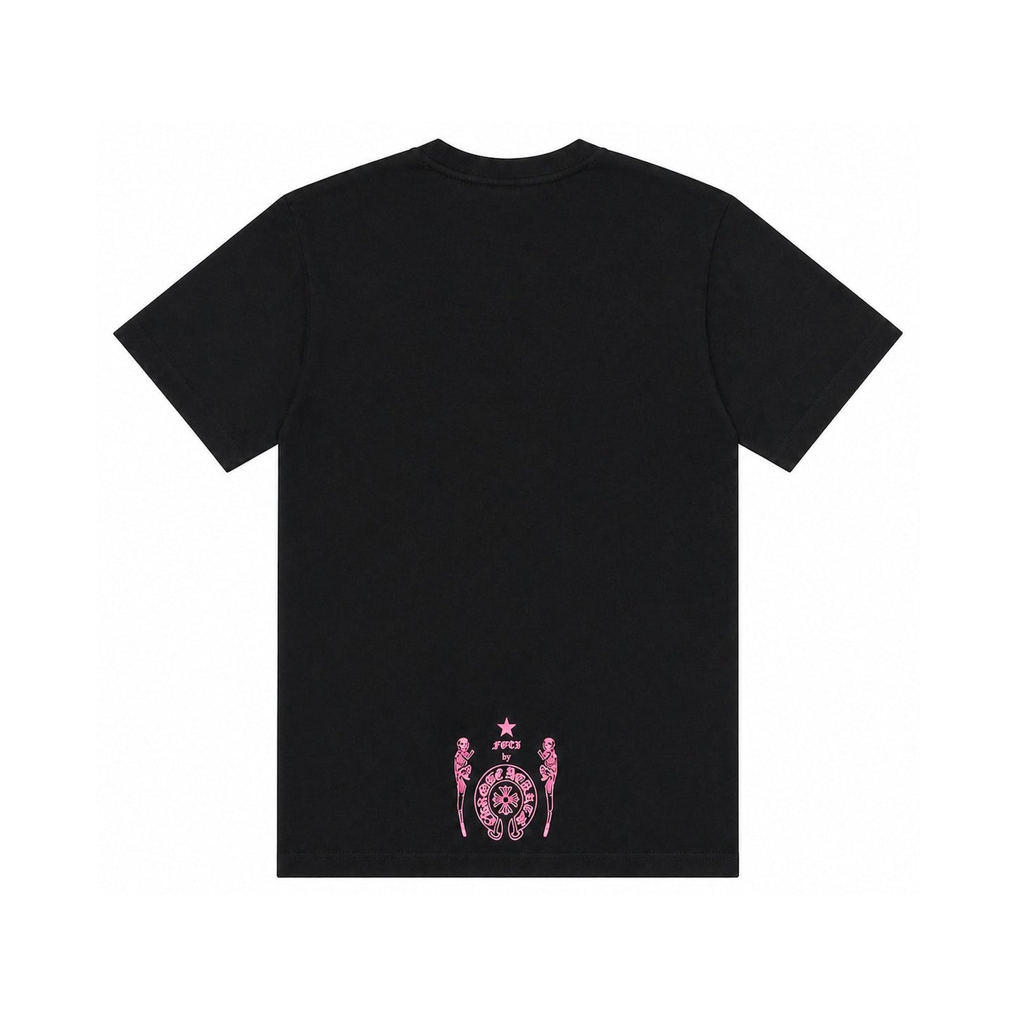 SS26 PINK FOTI TEE BLACK - back