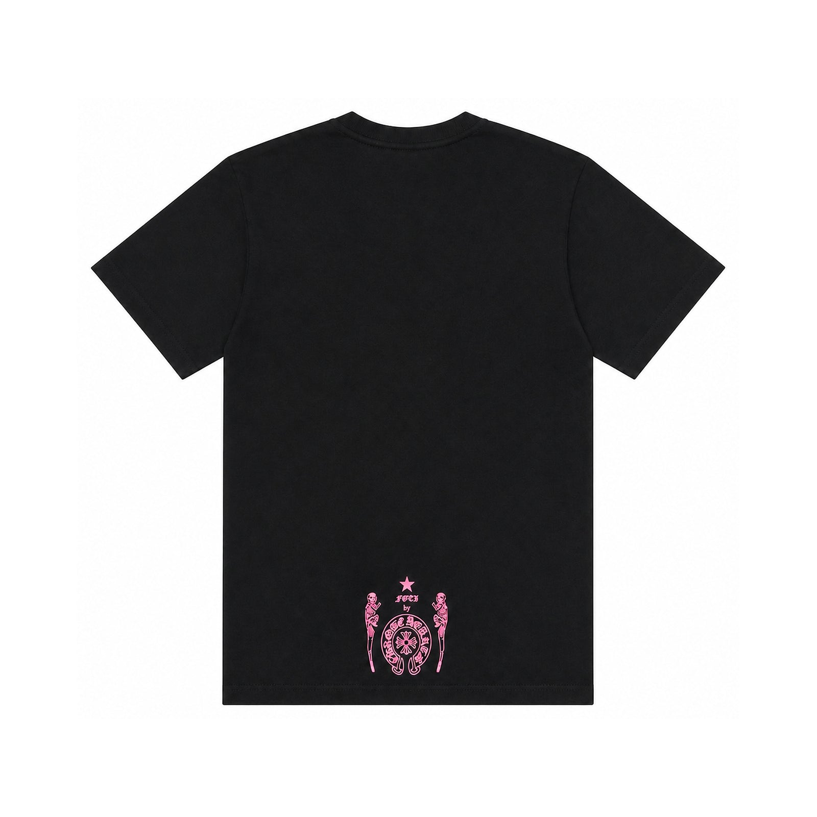 SS26 PINK FOTI TEE BLACK - back