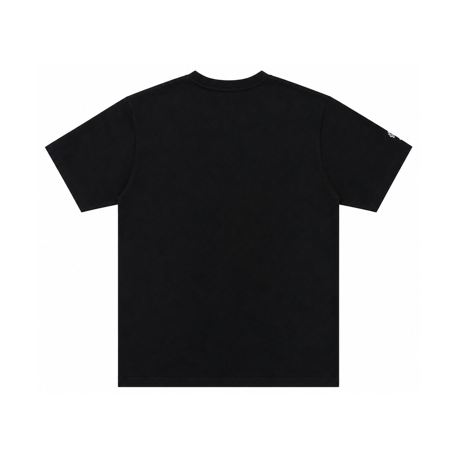 EMBROIDERED CHART LOGO POCKET SHORT SLEEVE TEE BLACK - back