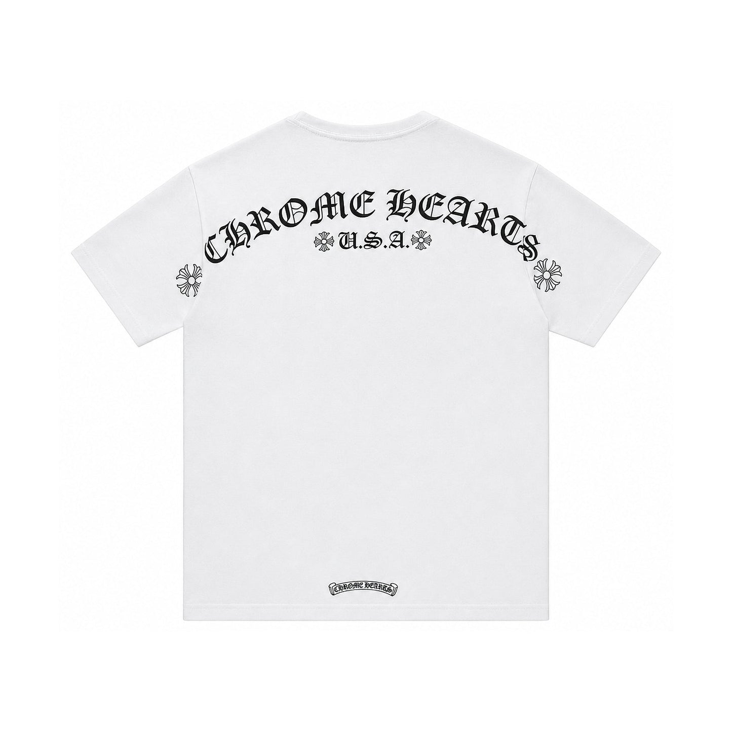 USA SCRIPT SHORT SLEEVE TEE WHITE - back