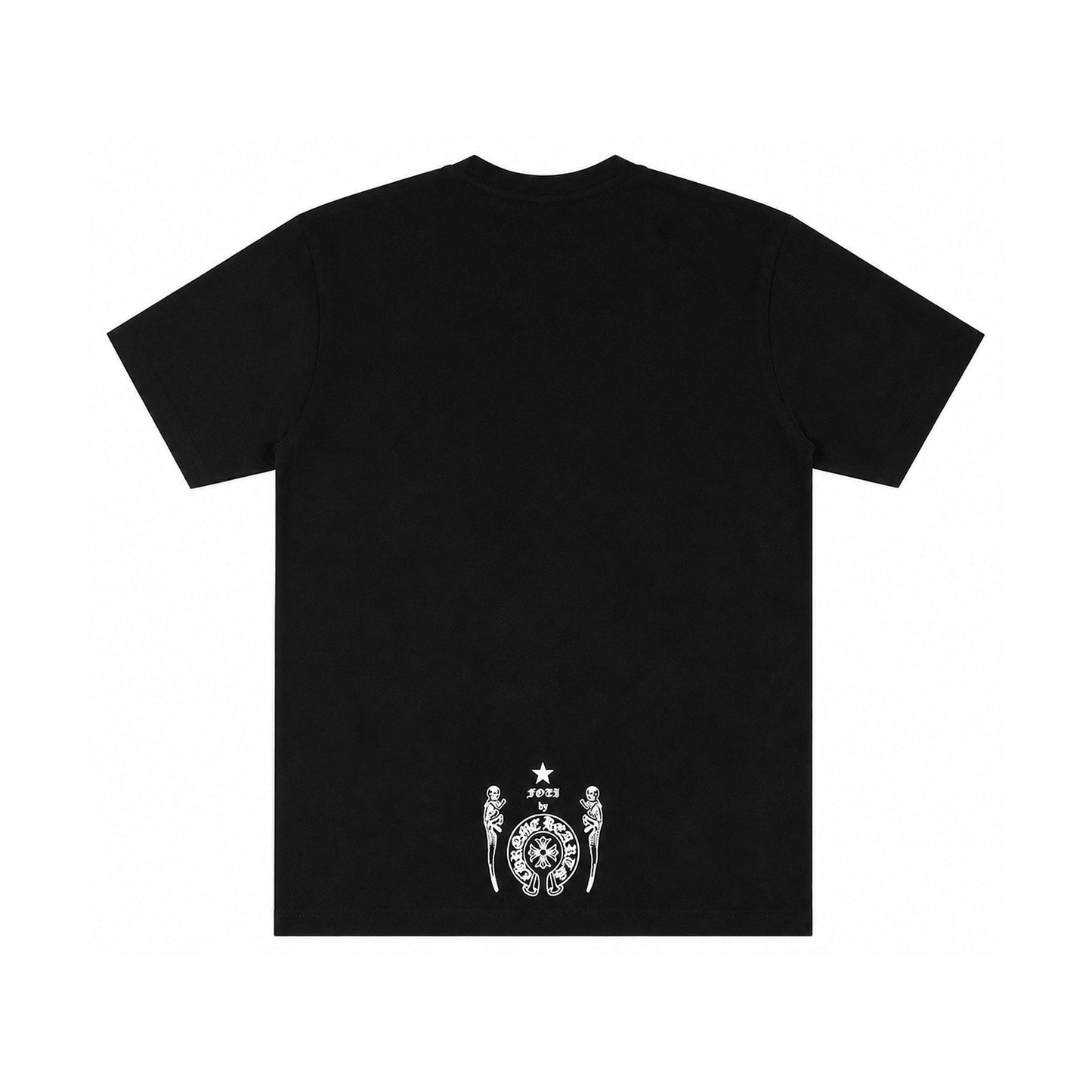 FOTI KEYHOLE T-SHIRT BLACK - back