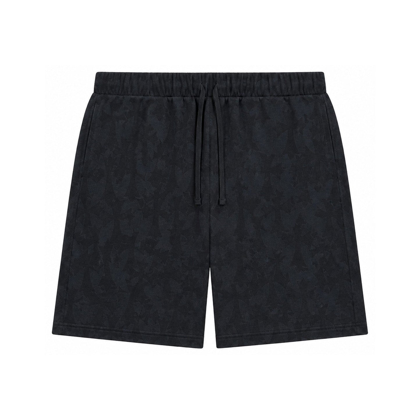 CEMETERY CROSS SWEAT SHORTS BLACK - back