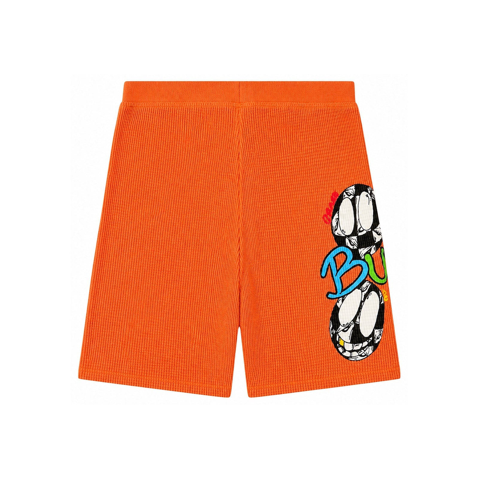 MATTY BOY LINK AND BUILD THERMAL BIKER SHORTS WMNS ORANGE - back