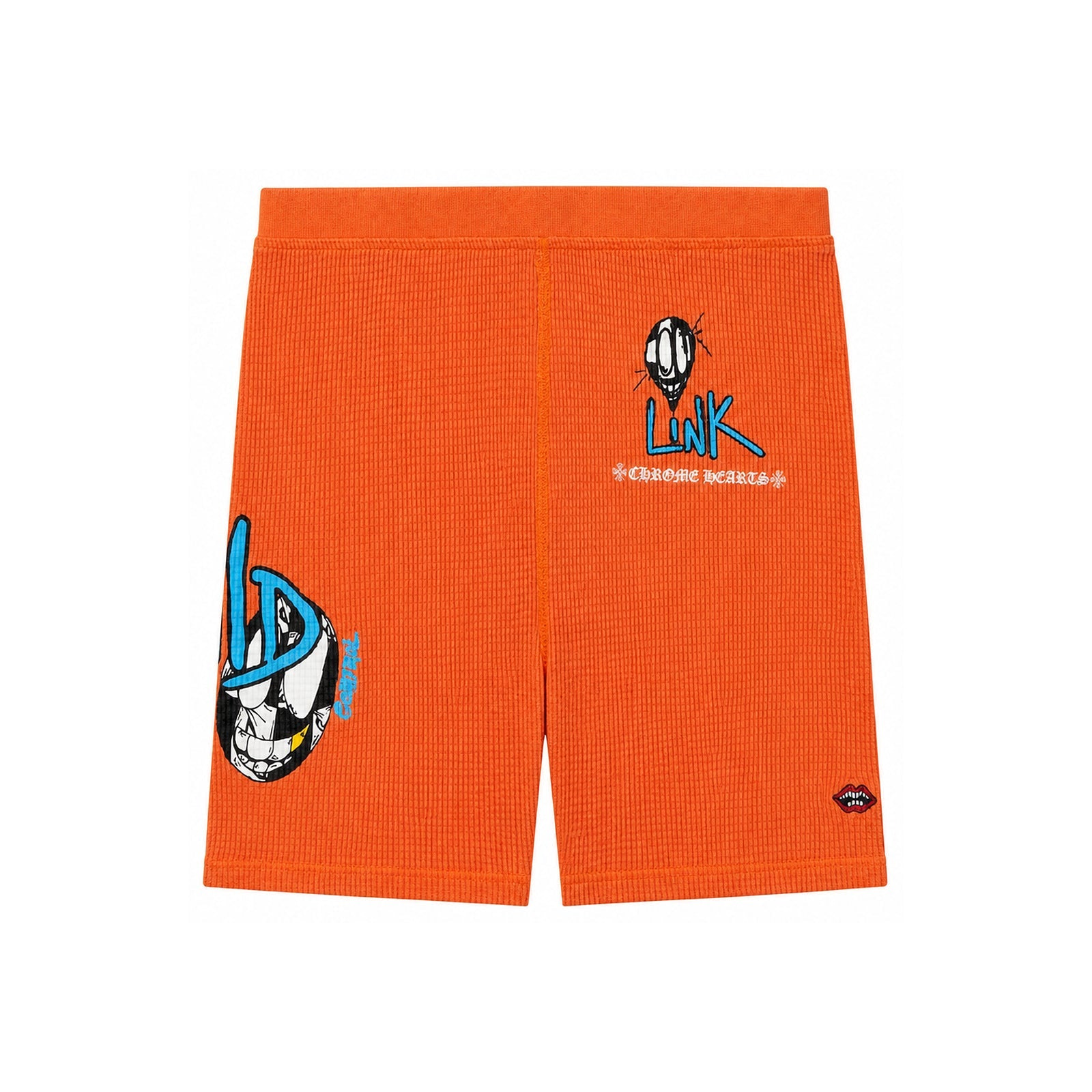 MATTY BOY LINK AND BUILD THERMAL BIKER SHORTS WMNS ORANGE - front