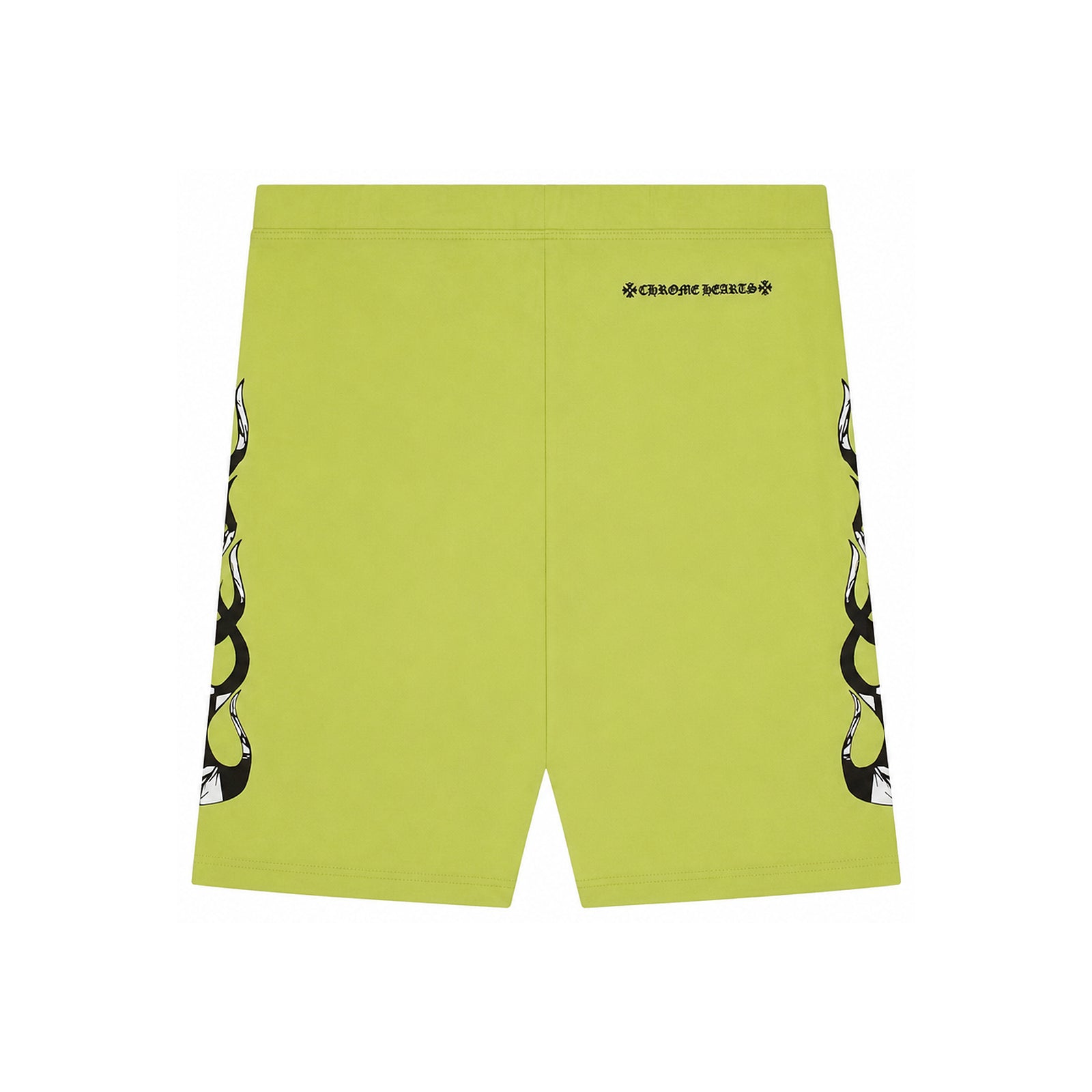 99 EYES BIKE SHORTS ACIDIC GREEN - front
