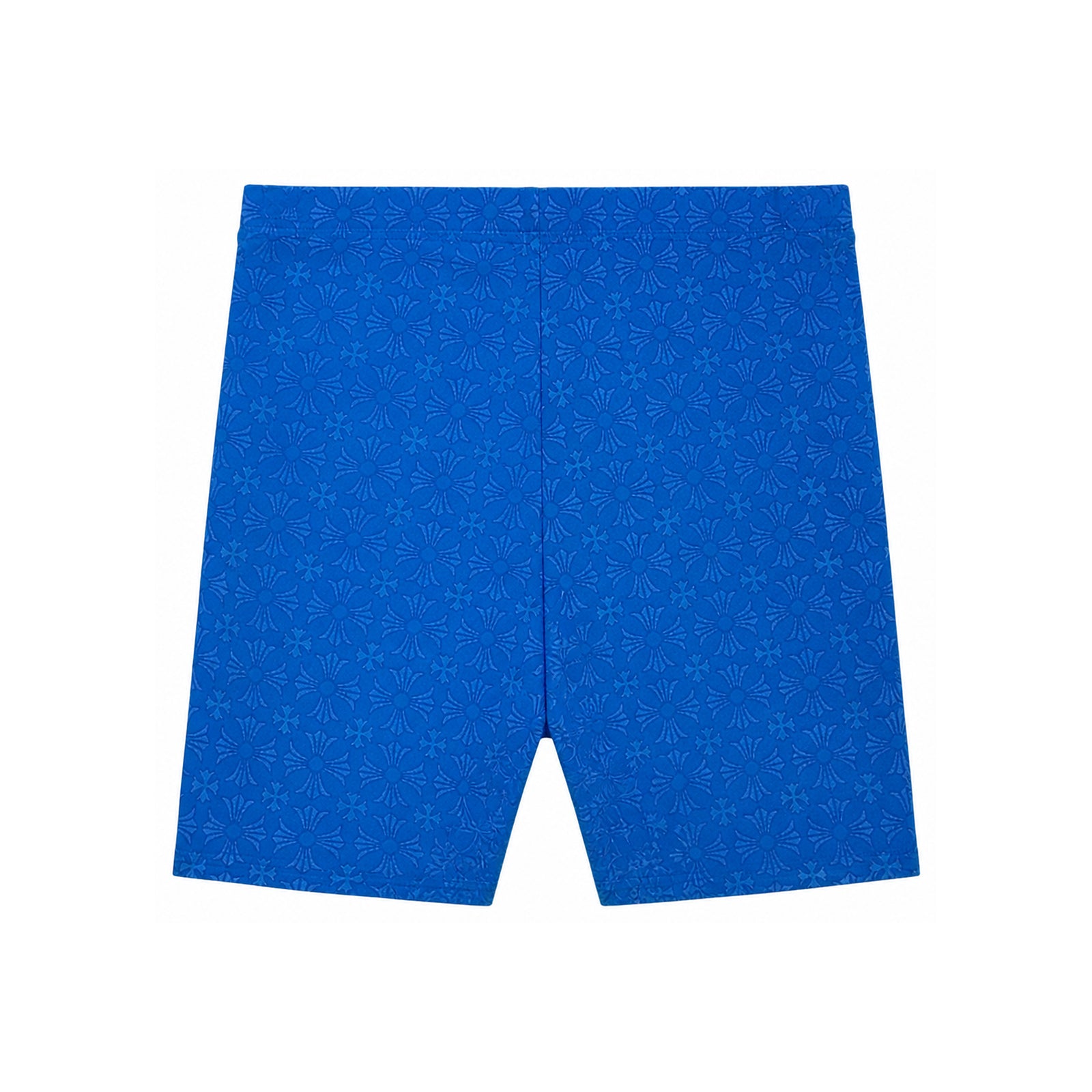HORSESHOE LOGO BIKING SHORTS BLUE - back