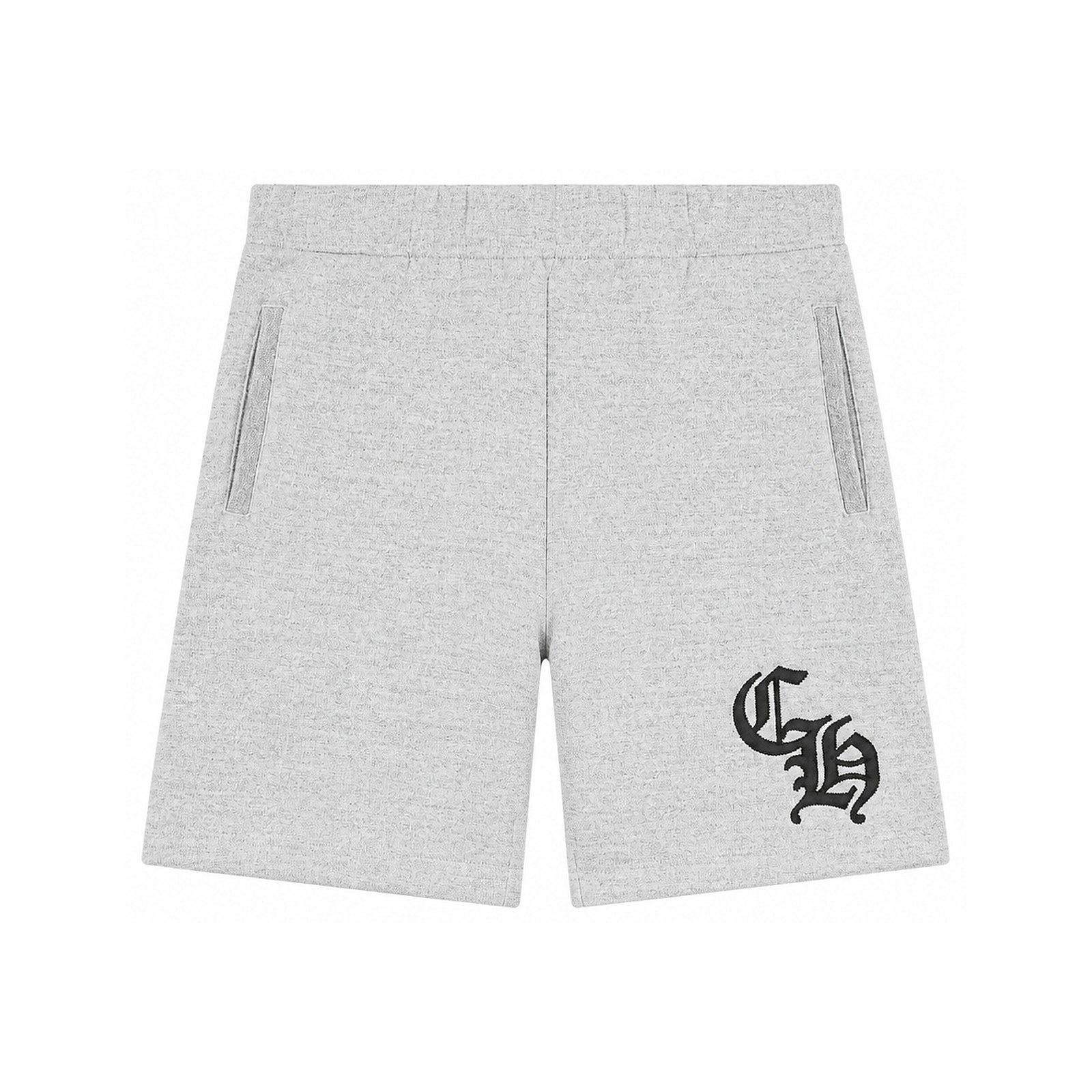 CH LOGO SHORTS GREY - front