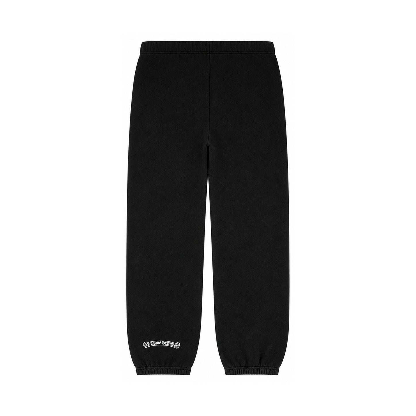 EMBROIDERED ROLLING STONE SWEATPANTS BLACK - back