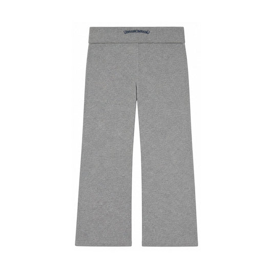 WOMENS YOGA SWEATPANTS GREY - front