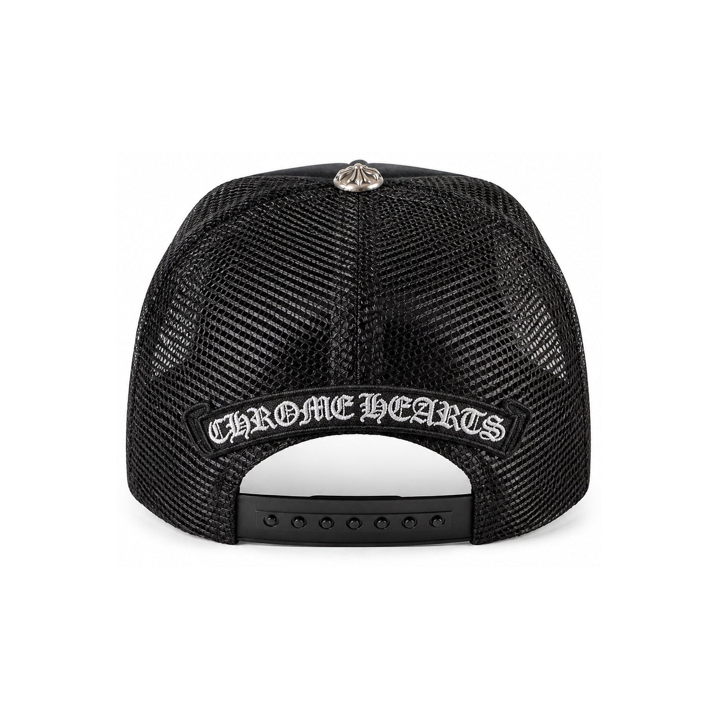 FOTI YUNGBLUD AEROSMITH TRUCKER HAT BLACK WHITE - back