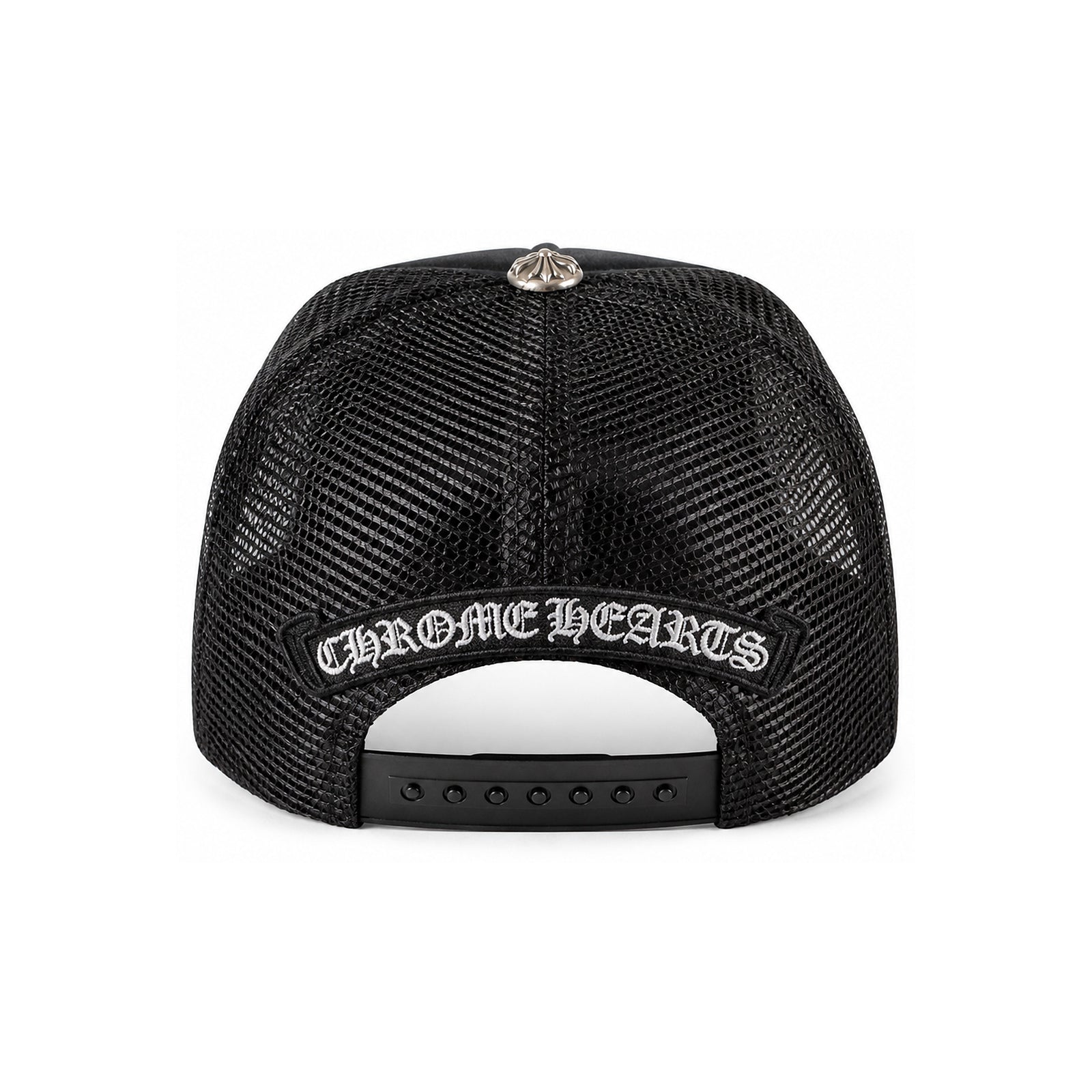 FOTI YUNGBLUD AEROSMITH TRUCKER HAT BLACK WHITE - back