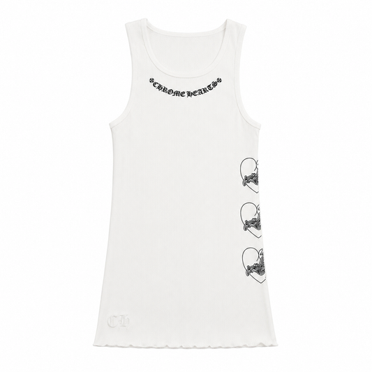 WHITE GOTHIC TANKTOP product image 1
