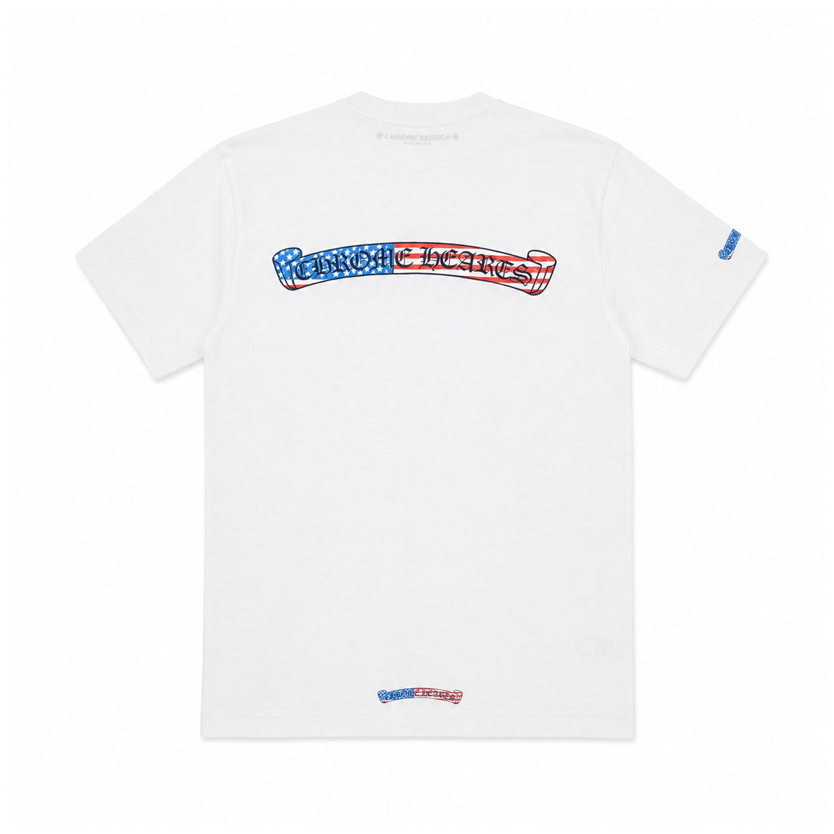 WHITE MATTY BOY AMERICA TEE — back view