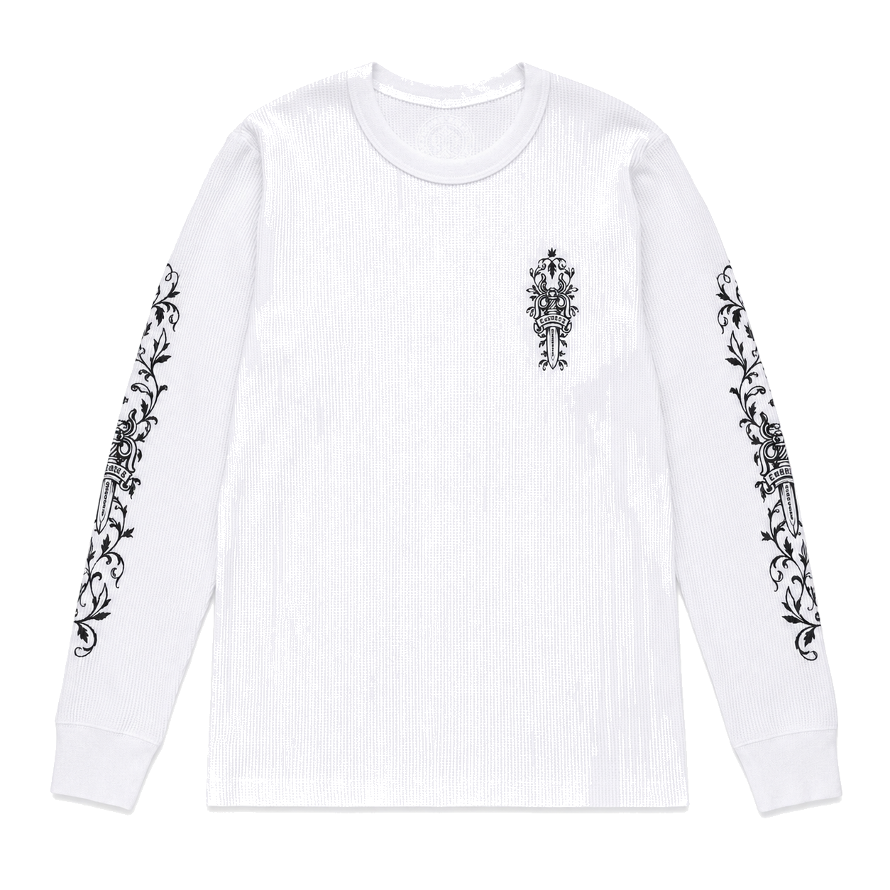 WHITE VINE DAGGER THERMAL LONGSLEEVE front