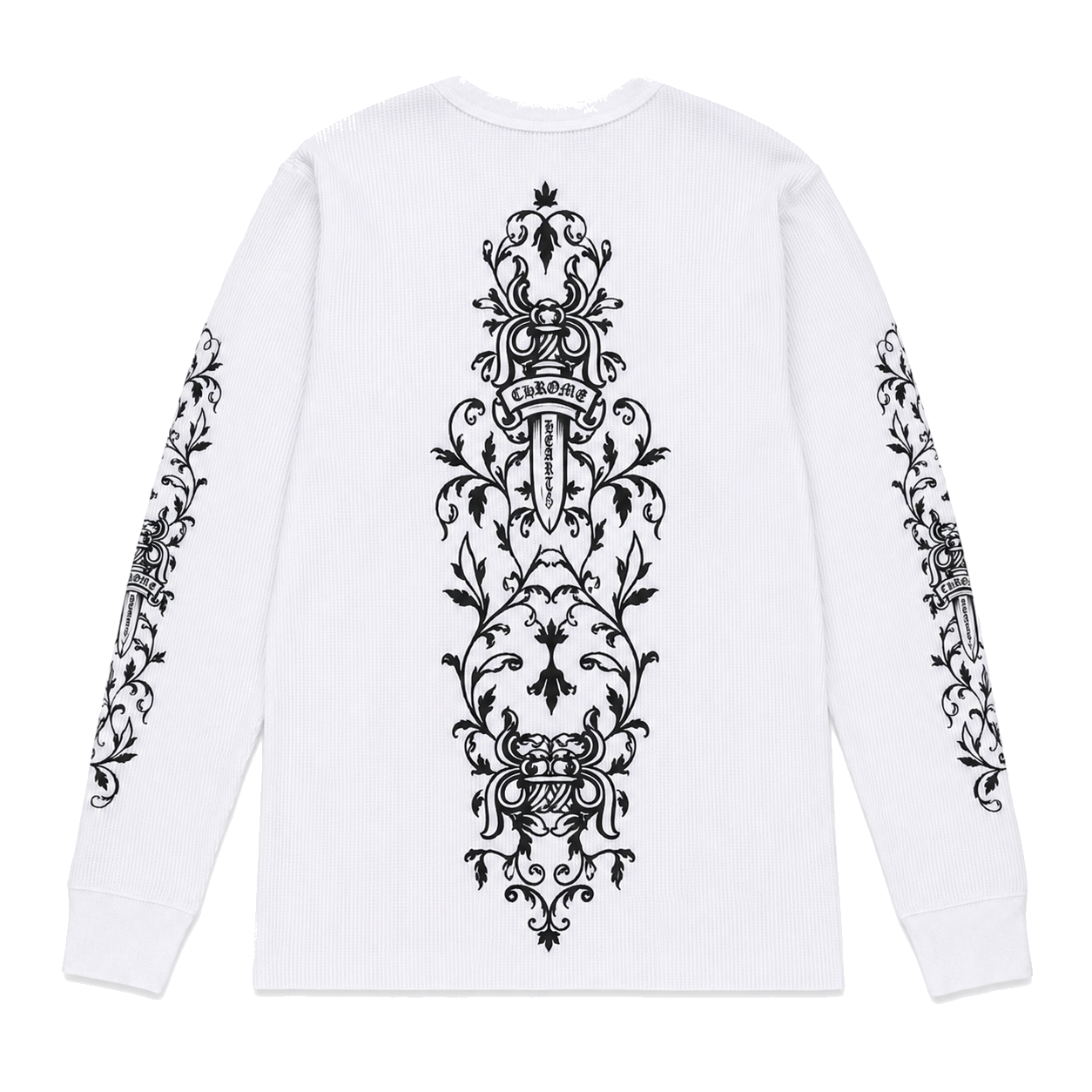 WHITE VINE DAGGER THERMAL LONGSLEEVE back